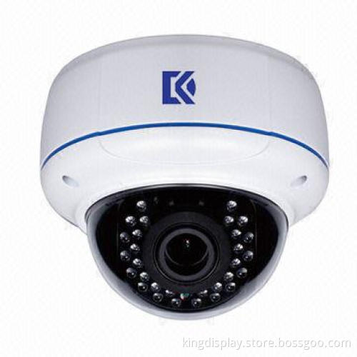 2.0-megapixel WDR Waterproof and Vandal-proof IR Network Dome IP Security Camera
